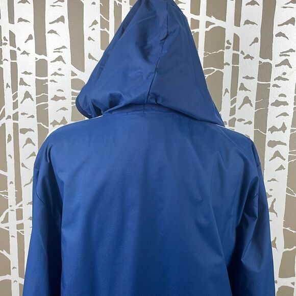 Adidas Nylon Hooded Windbreaker Jacket sz XL - Picture 9 of 14